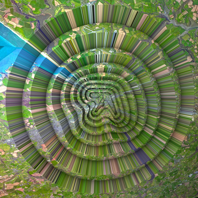Collapse EP β Aphex Twin (2018). Five tracks. The artwork is a Chladni figure. The music sounds like synthesis equipment approaching a speed limit imposed by physics rather than preference.