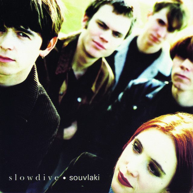 Souvlaki — Slowdive, Creation Records, 1993. The shoegaze band most directly in the Cocteau Twins lineage, with Rachel Goswell's vocal treated as textural element. The album was produced partly by Brian Eno (who contributed arrangements) and is the considered high point of the second-wave shoegaze movement.
