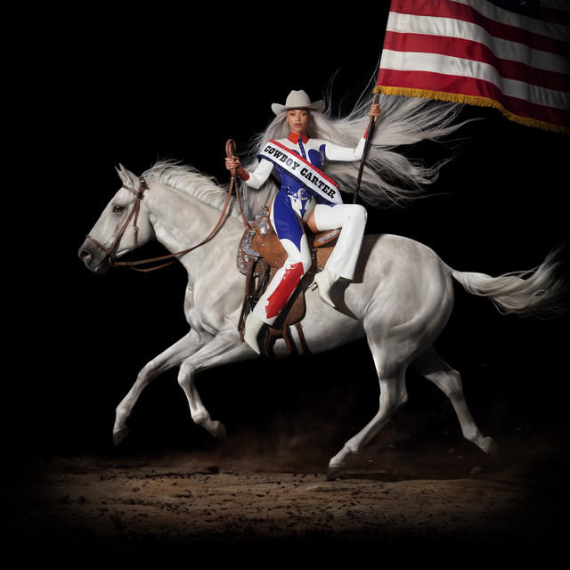 Beyoncé — COWBOY CARTER, 2024. Her most critically acclaimed album since Lemonade, and the record that positions a potential 2027 Glastonbury booking in an entirely different conversation from her 2011 return.