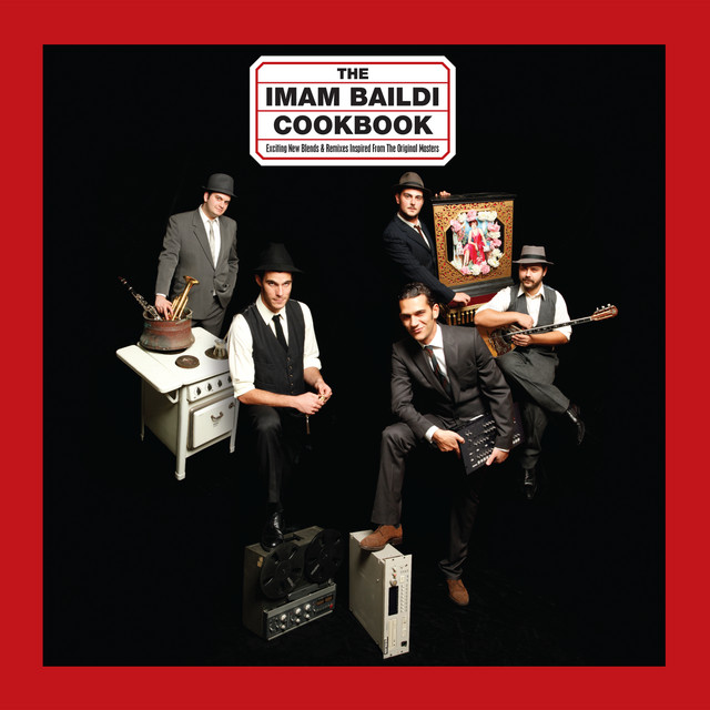 The Imam Baildi Cookbook — the second Imam Baildi album. Featuring vocalists Stella Haskil and Meri Lida alongside archival material, the album expands the collective's remix method into longer-form concept territory.