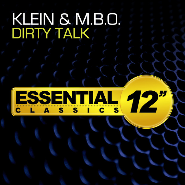 Dirty Talk — Klein & M.B.O., 1982. The Italo twelve-inch that crossed the Atlantic to Larry Levan's Paradise Garage and inserted European machine music into the developing house music ecosystem. One of the most consequential under-the-radar exchanges in electronic music history.