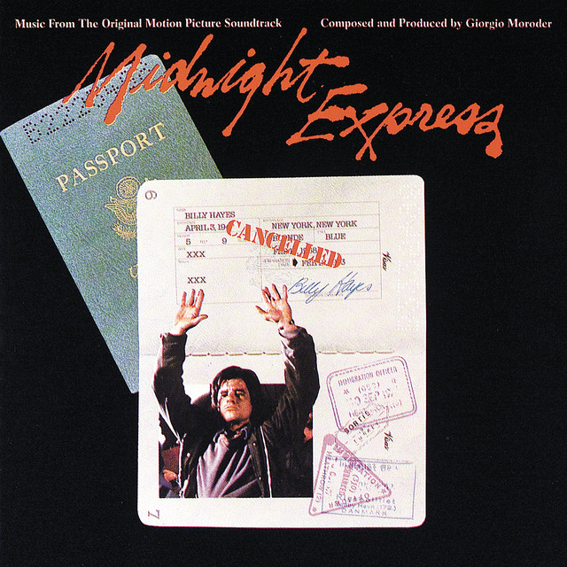 Midnight Express (Original Motion Picture Soundtrack) — Giorgio Moroder, 1978. The score that won Moroder the Academy Award for Best Original Score and established the synthesised film soundtrack as a viable mainstream format. "The Chase" is the track; the rest of the album demonstrates the range of what a single composer working with synthesisers could produce before the term "electronic music" had settled into critical use.