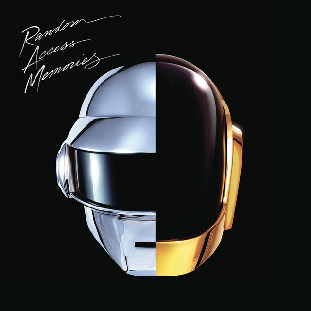 Daft Punk β Random Access Memories (2013). Pharrell is the lead vocalist on both 'Get Lucky' and 'Lose Yourself to Dance', and co-wrote both songs with Daft Punk and Nile Rodgers. He is essentially the human voice of an album made by two French robots.