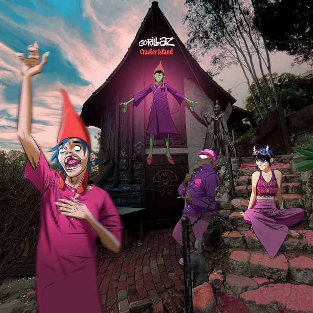 Gorillaz — Cracker Island, 2023. Their most recent album as of this writing; the vehicle for their 2026 festival run before The Mountain release. Gorillaz headlines Saturday at Parc del Fòrum.