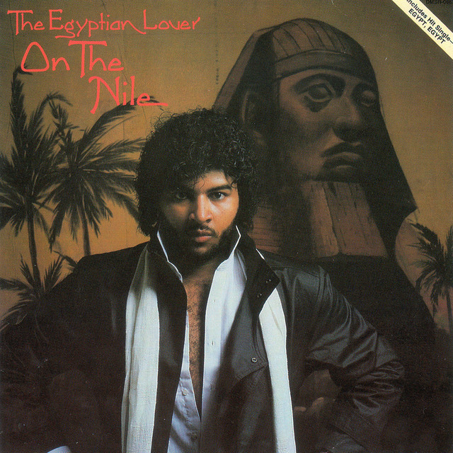 On the Nile, The Egyptian Lover, 1984. The Los Angeles electro artist who built his entire career around the 808 β touring, producing, and performing with the machine as his primary instrument.