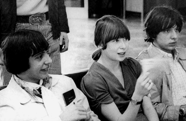 Os Mutantes — Rita Lee, Arnaldo Baptista, Sérgio Dias — photographed in 1971