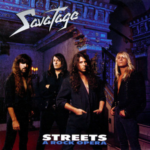 Savatage — Streets: A Rock Opera (1991). The album where guitarist Criss Oliva's writing reached its fullest expression: sixteen tracks, a continuous narrative, arrangements that reference Broadway as readily as Maiden, and a melodic ambition that the band had been building toward across five previous albums. Criss Oliva was killed in a car accident in 1993. The album exists in a more complicated emotional context because of that loss.