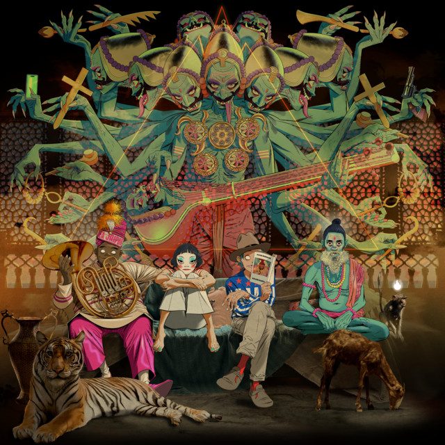 Gorillaz artist image. Damon Albarn builds every Gorillaz show around confirmed guests — the Friday set will function like a live equivalent of the b2b principle.